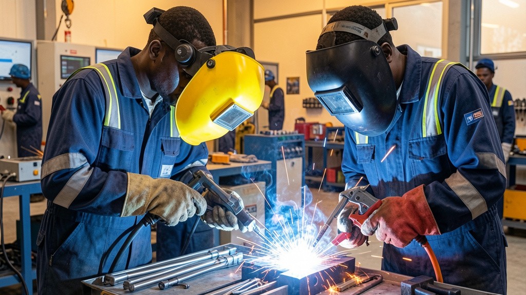 Formation en soudure industrielle à la TransEnergies Academy
