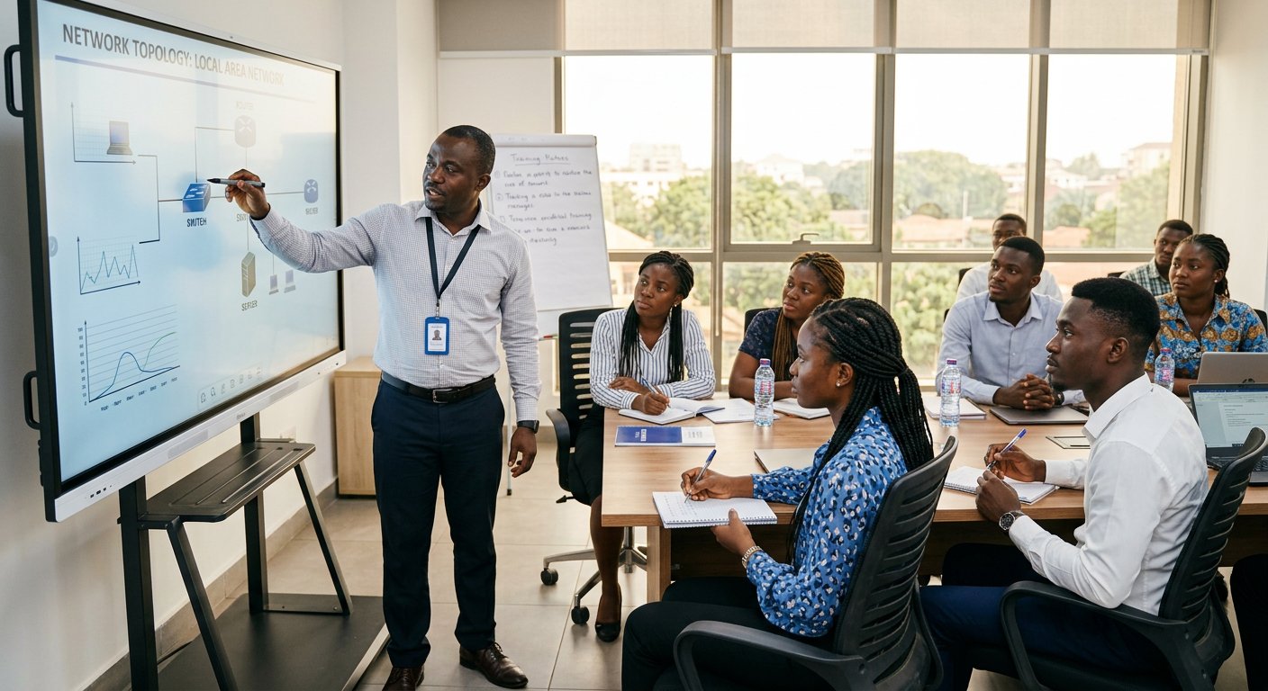 Formation en salle à la TransEnergies Academy